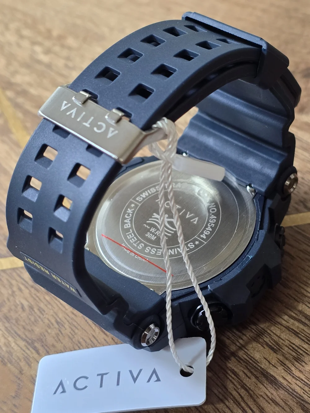 Ativa Black and Gold Digital Sports Watch - Water Resistant